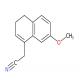 7-甲氧基-3,4-二氫-1-萘基乙腈-CAS:861960-34-1