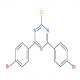 2,4-雙(4-溴苯基)-6-氯-1,3,5-三嗪-CAS:754980-62-6