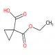 1-(乙氧羰基)環丙烷羧酸-CAS:3697-66-3