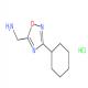 (3-環己基-1,2,4-噁二唑-5-基)甲胺鹽酸鹽-CAS:1185302-74-2